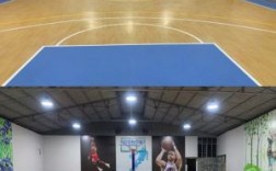 室内pvc篮球场地板（室内篮球场pvc地板施工）