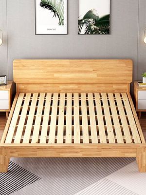实木家具的床床板是整块的好还是分成几？家具图画成后拆解成木材板的尺寸要减量多少-图2
