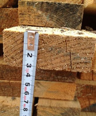 一吨方木水泡湿有多重？木材含水分多少发毒-图2