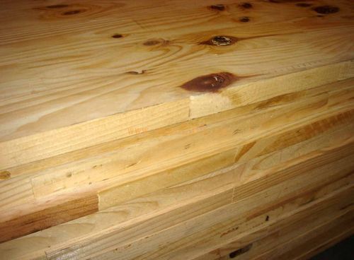 松木板对接用什么胶沾的结实？松木旧料拼板-图1