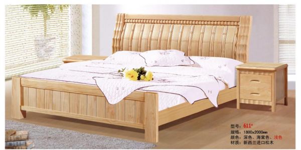 橡木床价格一般多少，橡木床好还是松木床好？南昌松木板厂-图2