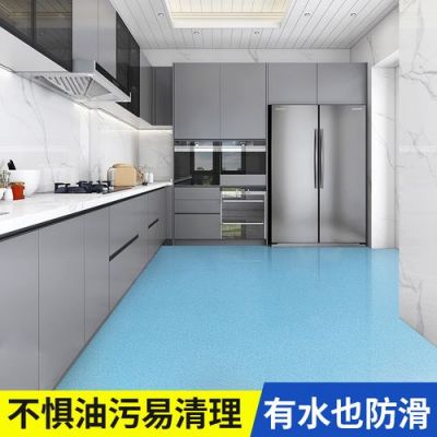 塑胶地板厨房（塑胶地板吧）-图2