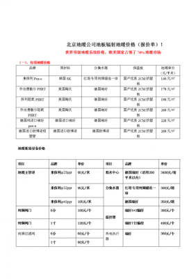 南京地暖地板（南京地暖安装报价）-图1