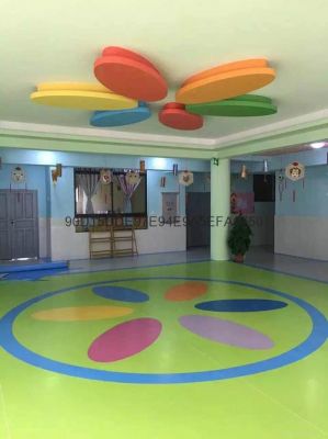 幼儿园室内地板（幼儿园室内地板图案大全）-图1