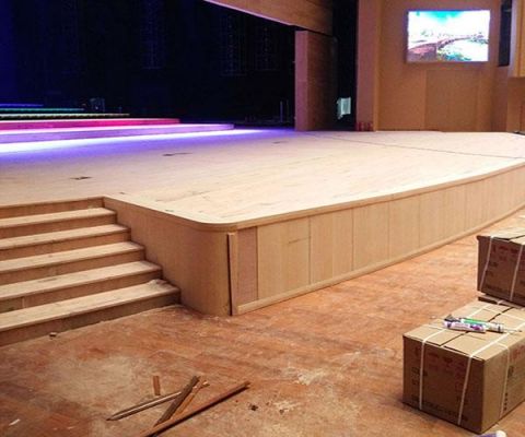 舞台铺木地板（舞台铺木地板效果图）-图2