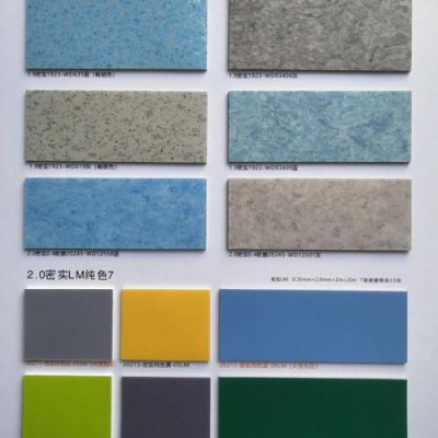 pvc弹性塑胶地板价格（pvc弹性地板厚度是多少mm）-图2