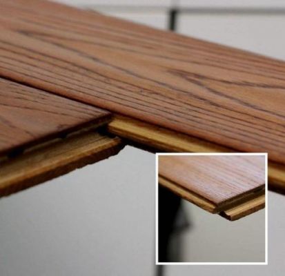 木地板锁扣安装（实木锁扣地板安装方法视频）-图1