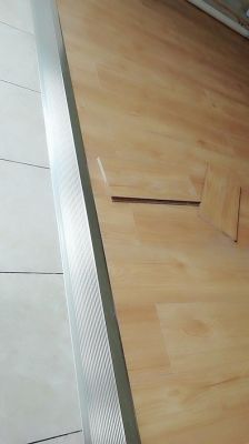 木地板钛金面（钛合金地板压条）-图2