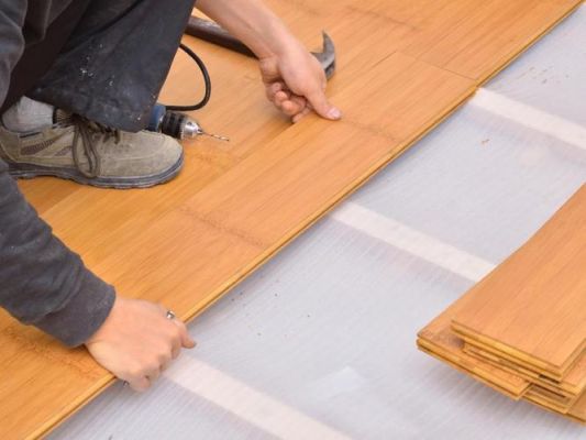 竹地板安装示意图（竹地板的铺设方法）-图1