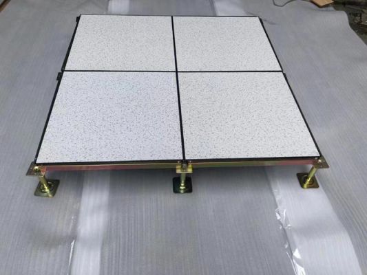 全瓷防静电地板（全钢陶瓷静电地板安装）-图1