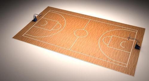 篮球场地板贴图（篮球场地板贴图图片）-图1