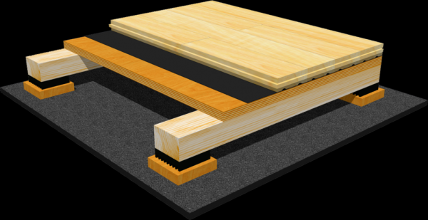 实木运动木地板（实木运动木地板龙骨间距）-图3